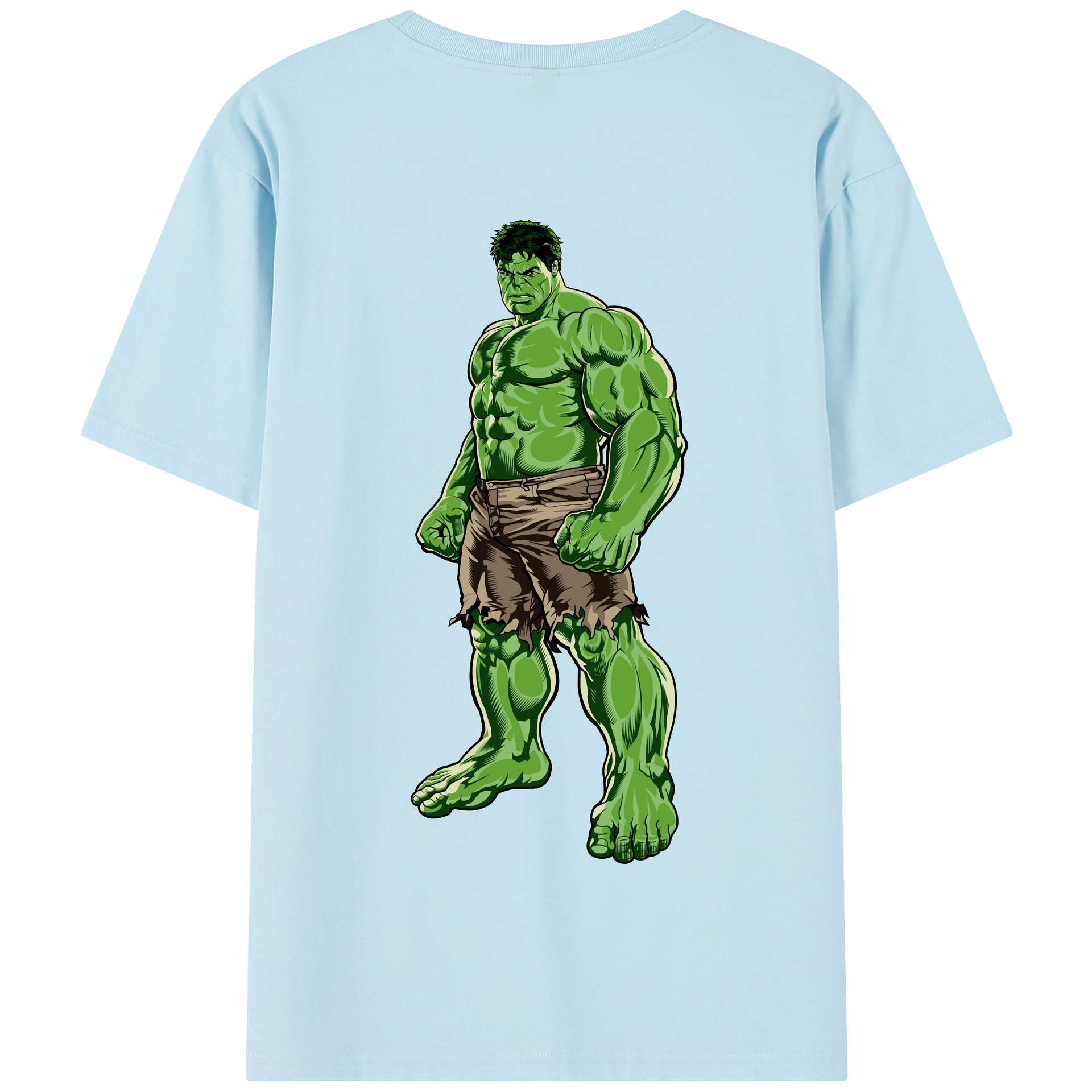 （画像用） アベンジャーズ The Avengers 綿100％半袖Tシャツ（背面プリント）